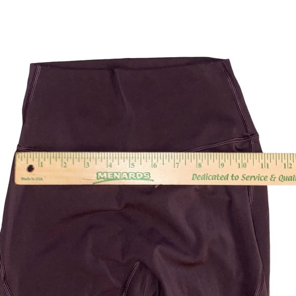 P'Tula Mulberry Purple Size XS Crop Leggings Shelby - Picture 3 of 6
